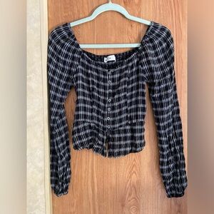 Black Hollister Top